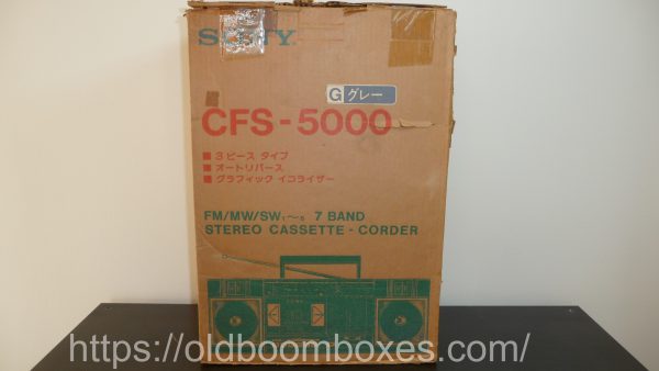 SONY CFS-5000