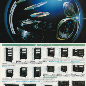 DENON Vol.80 Products Original Marketing Catalog in PDF file