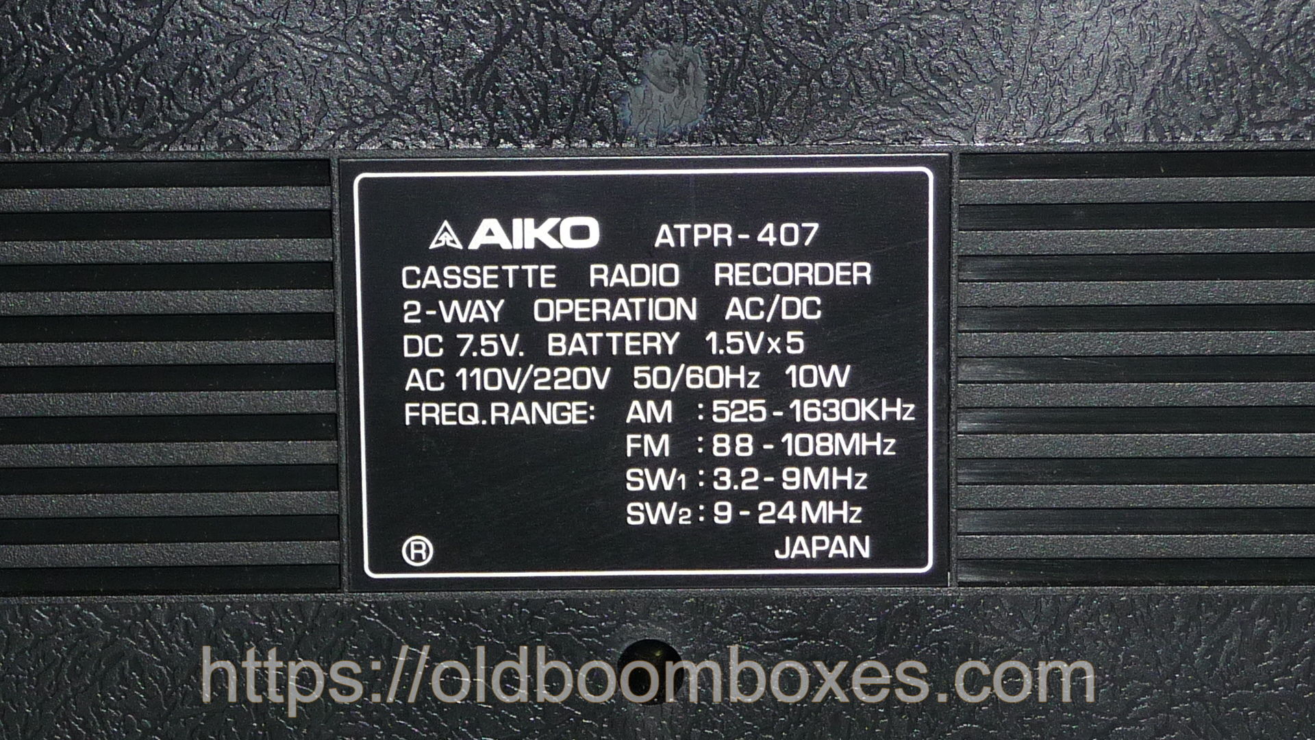 AIKO ATPR-407