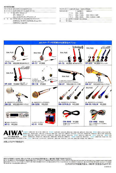 AIWA AD-WX22