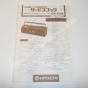 HITACHI CX-CD9