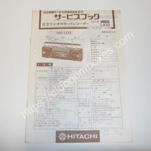 HITACHI TRK-LX33