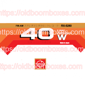NATIONAL RX-5280