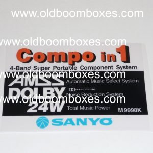 SANYO M9998K