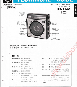 NATIONAL RF-1140