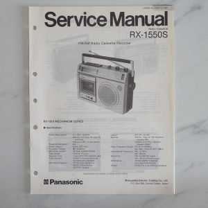 PANASONIC RX-1550S