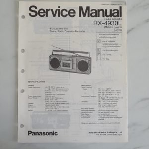 PANASONIC RX-4930L