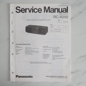 PANASONIC RC-X250