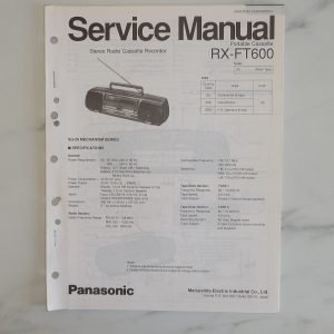 PANASONIC RX-FT600