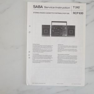 SABA RCP 630