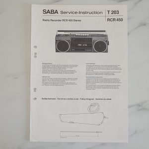 SABA RCR 450
