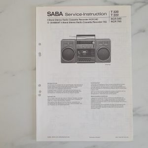 SABA RCR 540