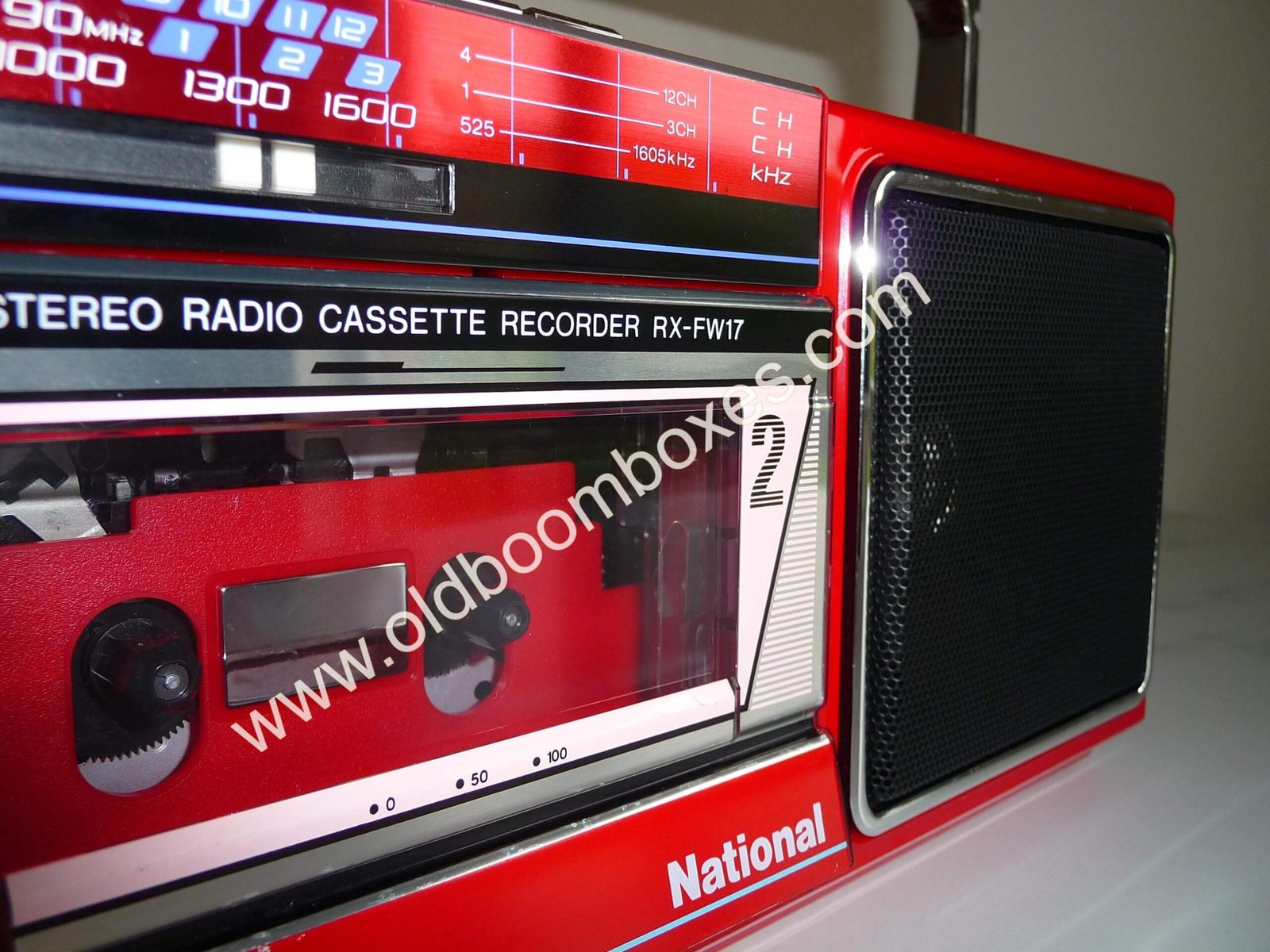 NATIONAL RX-FW17 Stereo Radio Cassette Recorder - Old Boomboxes